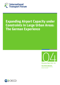 Expanding Airport Capacity under Constraints in Large Urban Areas