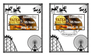 2014 Fair Book - Yates County Fair