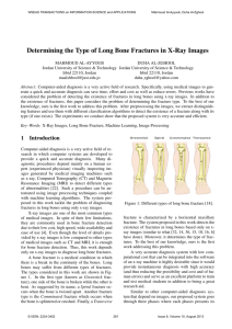 Determining the Type of Long Bone Fractures in X-Ray