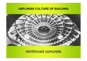 reinforced concrete