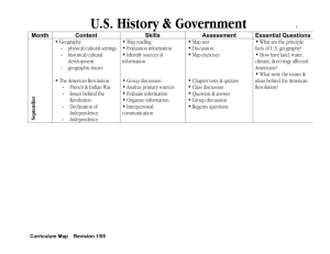 U.S. History & Government