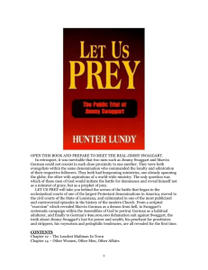 Let Us Prey – The Public Trial Of Jimmy Swaggart