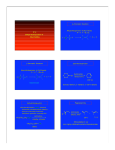5.14 Dehydrohalogenation of Alkyl Halides X Y