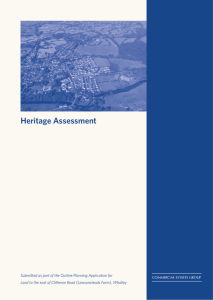 12 0687 Heritage assessment
