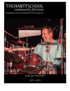 Latin Jazz Ensemble 2013-2014