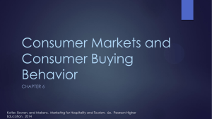 Consumer Markets and Consumer Buying Behavior