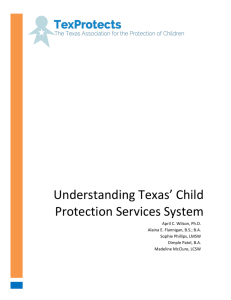 Understanding Texas' Child Protection Services System