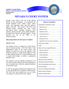 Nevada's Court System