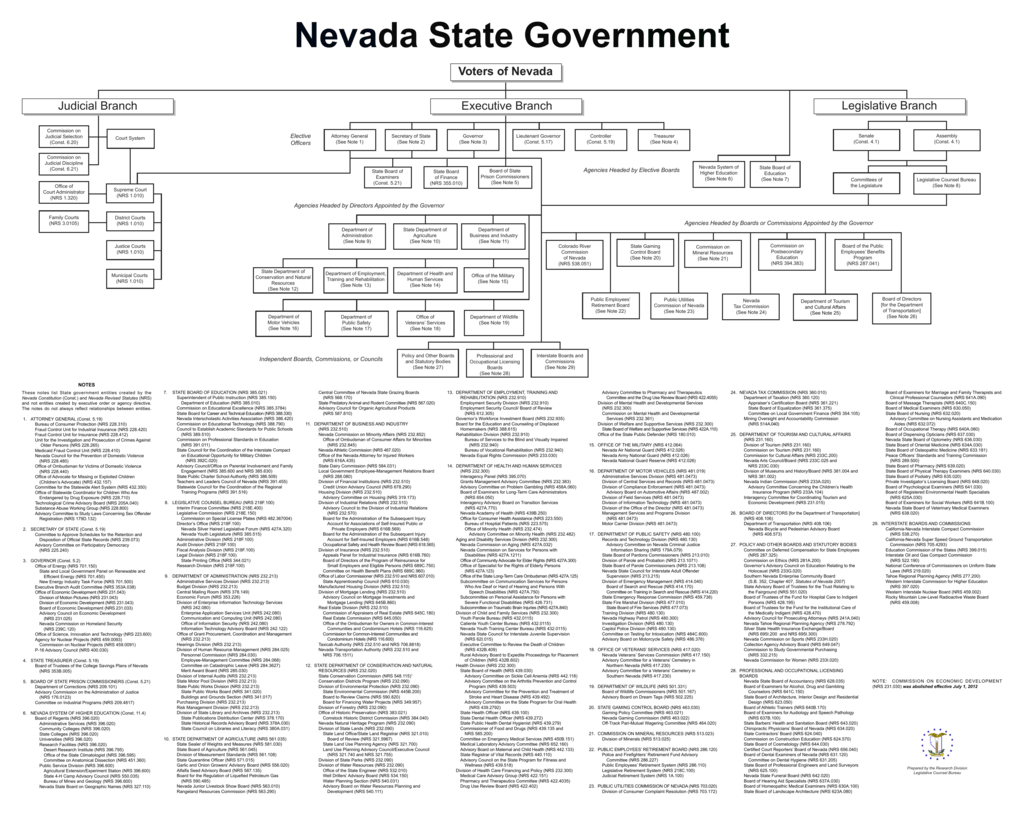 Government Organizational Chart