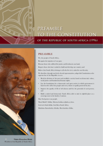 preamble to the constitution