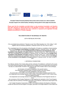 EU-projekt: Podrška Pravosudnoj akademiji: Razvoj sustava obuke