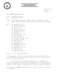 ASO 3710.5L 1AOP 30 Apr 14 AIR STATION ORDER 3710.5L From