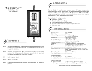 Sat Buddy 2 - Tech Tool Supply