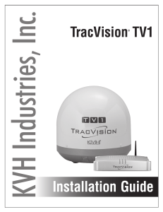 TracVision TV1 Installation Guide