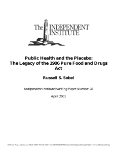 Public Health and the Placebo
