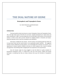 THE DUAL NATURE OF OZONE