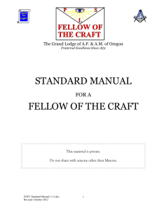 standard manual fellow of the craft