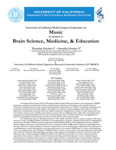 Music Brain Science, Medicine, & Education