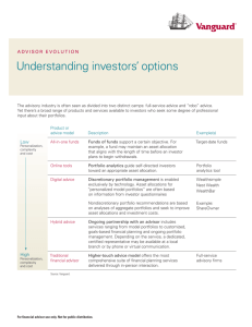 Understanding investors' options
