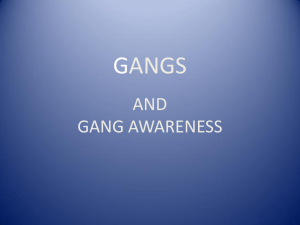 GANGS