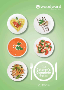 Caterers Guide - Woodward Foodservice