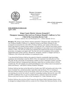 Kings County District Attorney Kenneth P. Thompson Announces