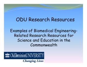 Research at Old Dominion University