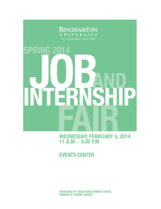 take your job or internship search beyond the fair!