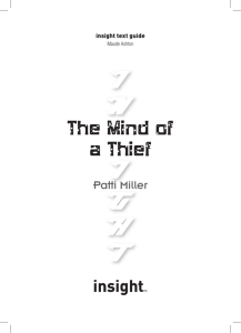 The Mind of a Thief - Insight Publications