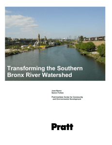 Transforming the Southern Bronx River Watershed