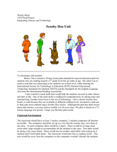 Scooby Doo Unit