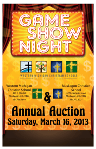 Annual Auction - Muskegon Christian School