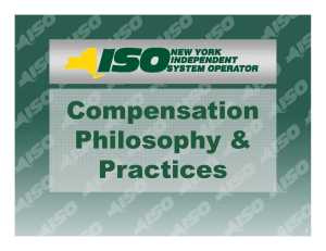 Compensation Philosophy & Practices