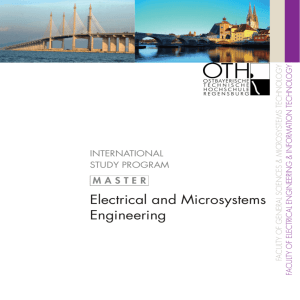 Electrical and Microsystems Engineering