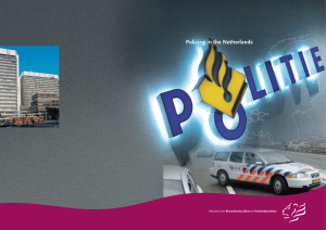 Policing in the Netherlands