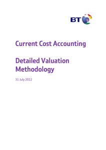 Detailed Valuation Methodology 2012