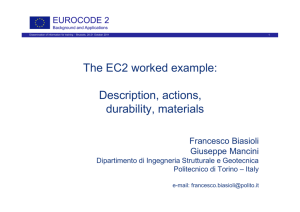 Conceptual Design - Eurocodes