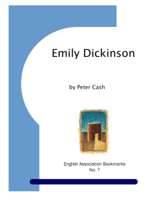 Emily Dickinson - University of Leicester