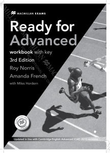 Ready for Advanced 3rd edition WorkbookUnit 1-2