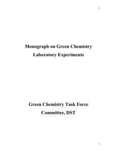 green-chem experiments