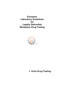 European Laboratory Guidelines for Legally Defensible