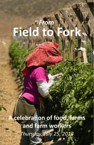Field to Fork - House Farm Workers!