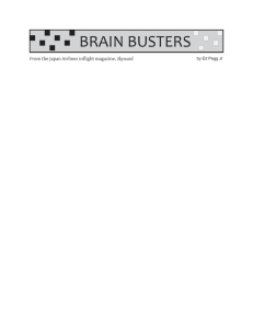 brain busters - MathPuzzle.com