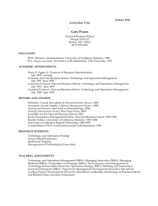 My CV and List of Publications