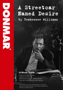 A Study Guide - Donmar Warehouse