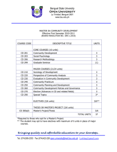 Open University - Benguet State University