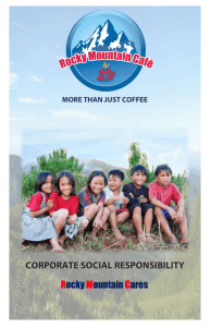 our corporate social responsibility - RMACC
