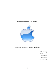 Apple Computers Inc