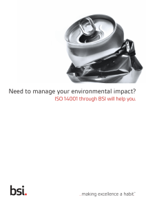 Need to manage your environmental impact?