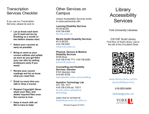 Library Accessibility Services